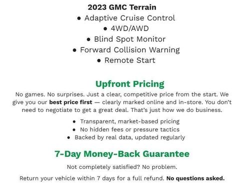 Certified 2023 GMC Terrain Denali w/ Denali Premium Package AWD/4WD image 94