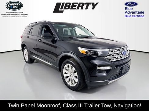 Certified 2021 Ford Explorer Limited w/ Hybrid Equipment Group 310A image 1