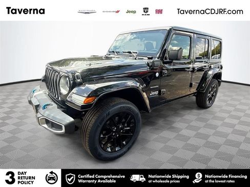 Used 2023 Jeep Wrangler Unlimited Sahara w/ Cold Weather Group AWD/4WD image 1