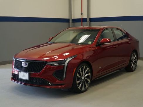 Used 2023 Cadillac CT4 V w/ Cold Weather Package AWD/4WD image 1