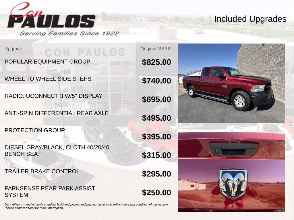 Used 2020 RAM 1500 Tradesman w/ Popular Equipment Group AWD/4WD image 4