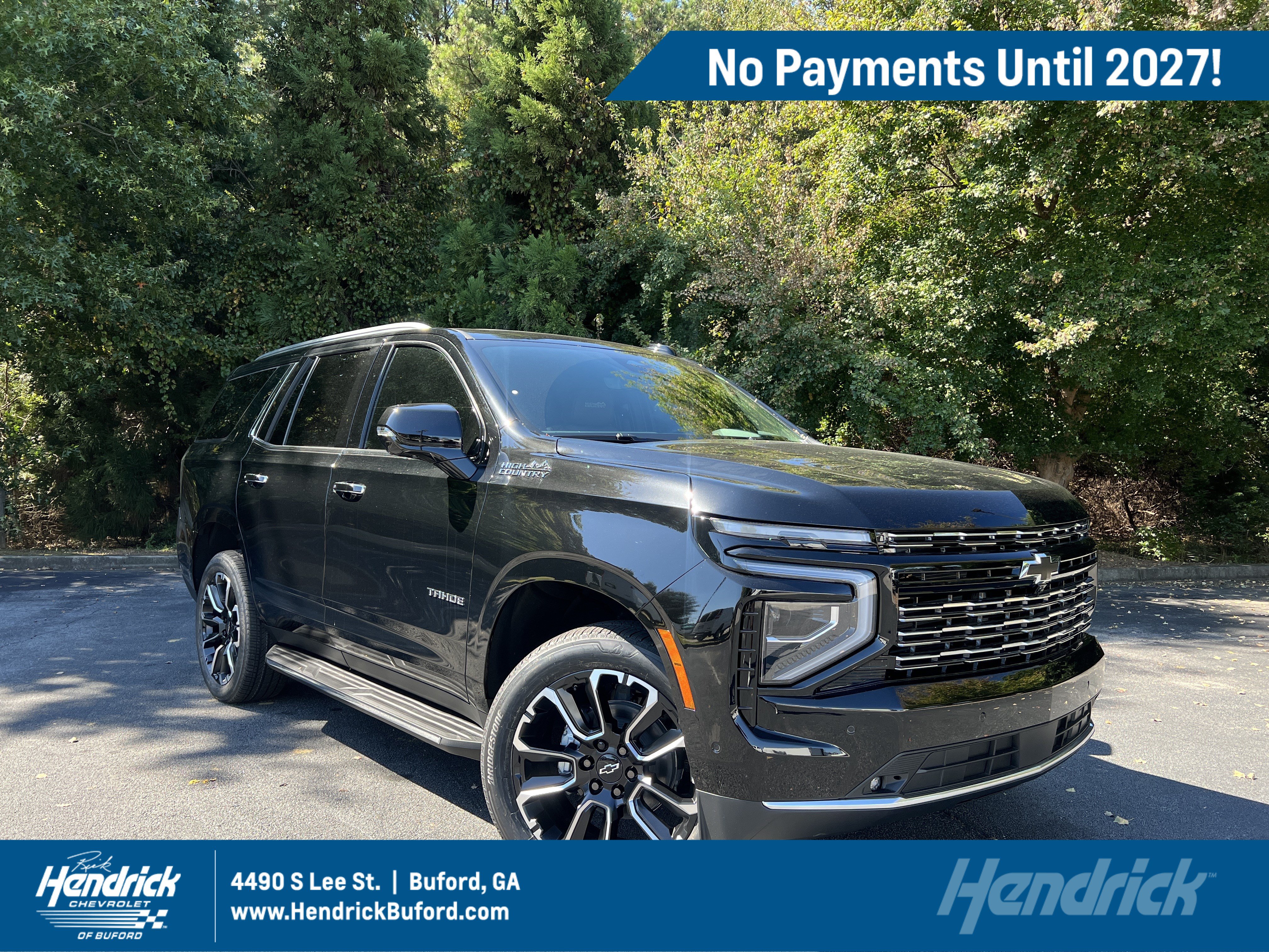 New 2026 Chevrolet Tahoe High Country w/ Sun And Tow Package AWD/4WD image 1