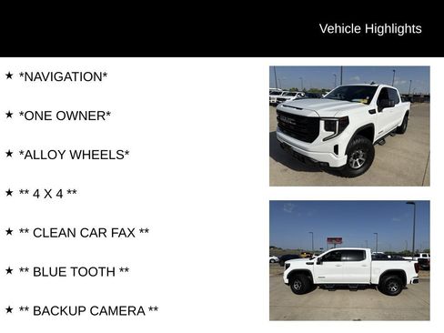 Used 2022 GMC Sierra 1500 Elevation w/ X31 Off-Road Package AWD/4WD image 4