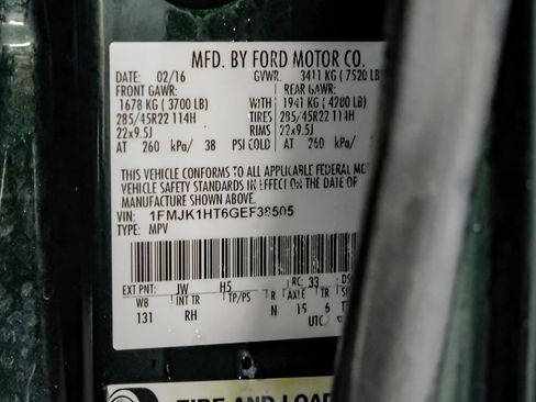 Used 2016 Ford Expedition EL King Ranch image 65