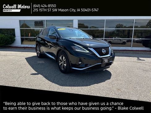 Used 2021 Nissan Murano SV w/ Cargo Package FWD image 1