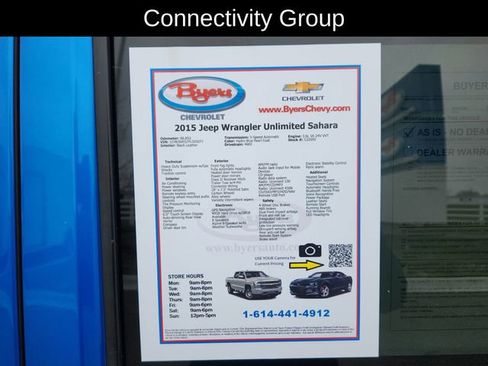 Used 2015 Jeep Wrangler Unlimited Sahara w/ Max Tow Package image 12