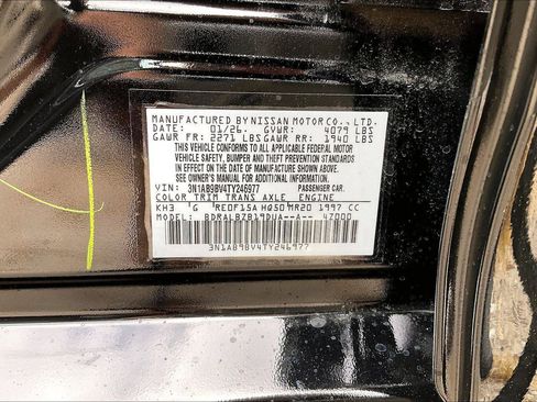 New 2026 Nissan Sentra S w/ S Cold Weather Package FWD image 15