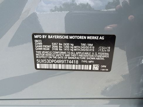 Certified 2024 BMW X3 xDrive30i w/ Premium Package AWD/4WD image 19