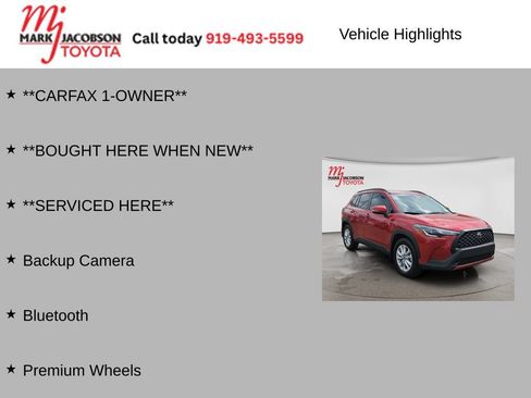 Used 2024 Toyota Corolla Cross LE w/ Moonroof Package FWD image 6