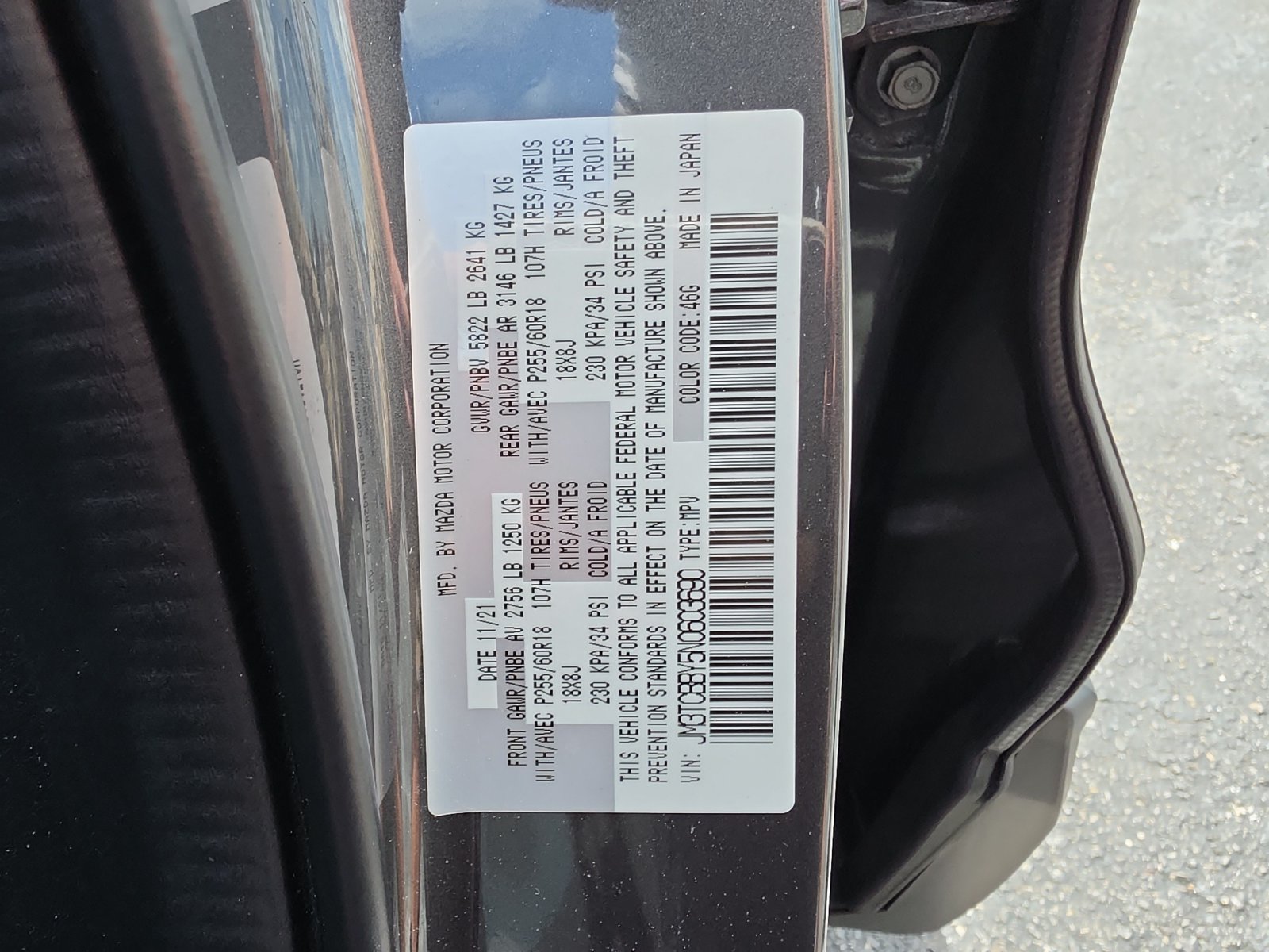 Used 2022 MAZDA CX-9 Sport AWD/4WD image 31