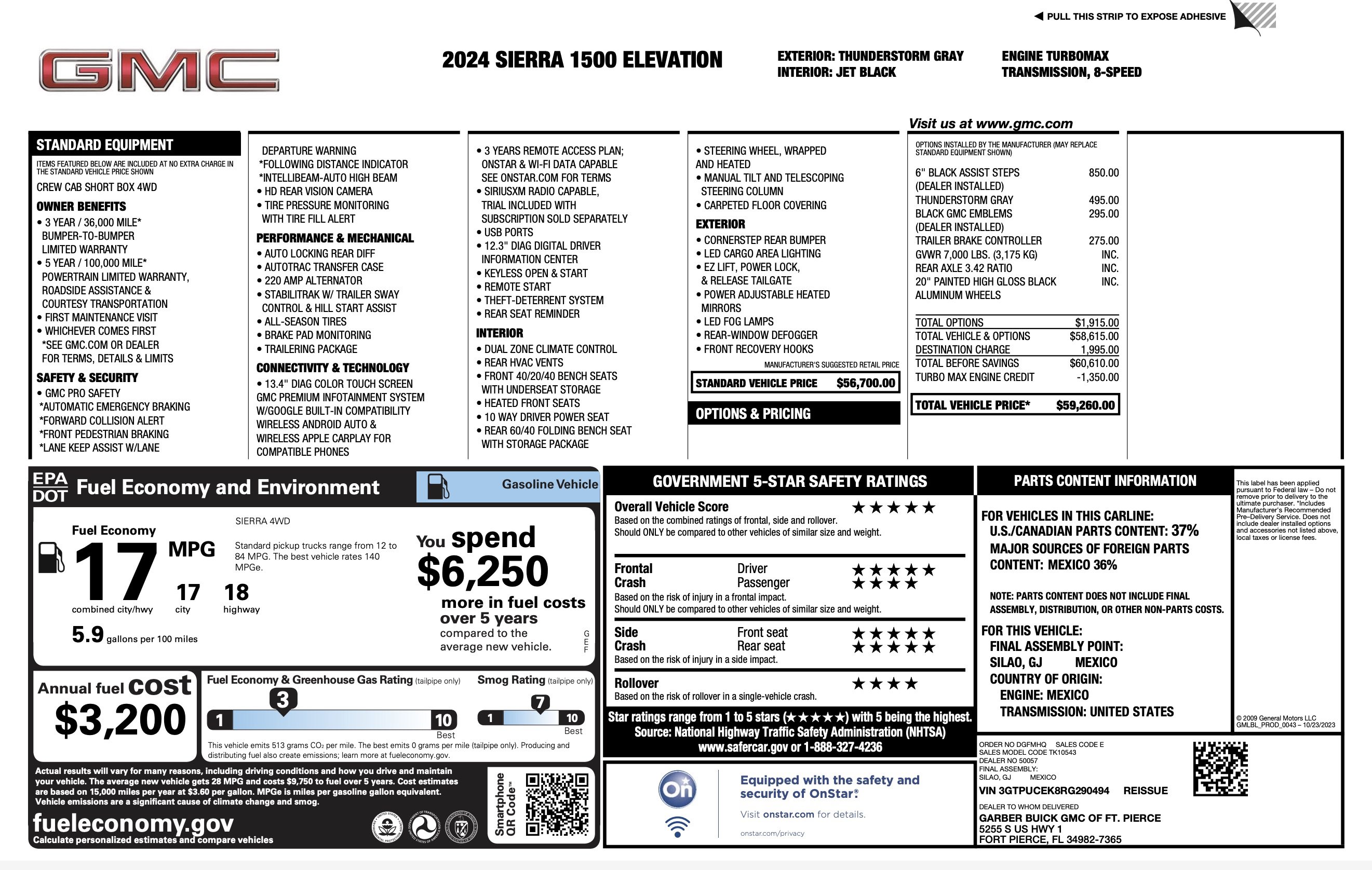 Used 2024 GMC Sierra 1500 Elevation AWD/4WD image 5
