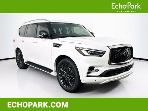 Used 2023 INFINITI QX80 Premium Select w/ Cargo Package RWD image 1