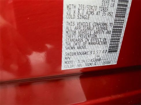 Used 2024 Nissan Pathfinder Platinum w/ Cargo Package image 47