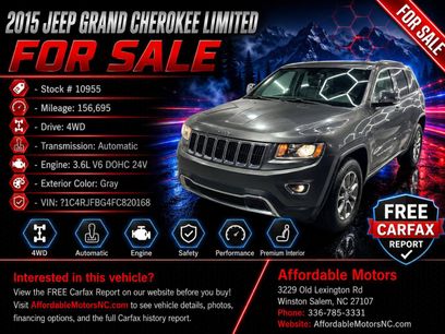 Used 2015 Jeep Grand Cherokee Limited
