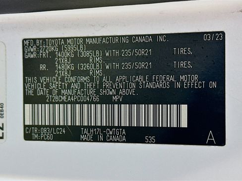 Certified 2023 Lexus RX 500h F Sport image 32