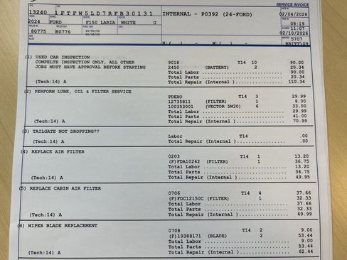 Used 2024 Ford F150 Lariat w/ Bed Utility Package image 22