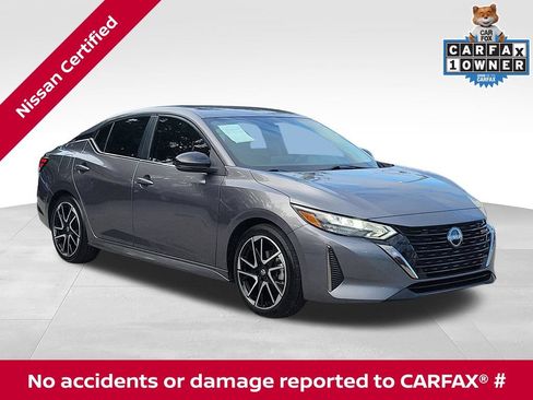 Certified 2024 Nissan Sentra SR FWD image 1
