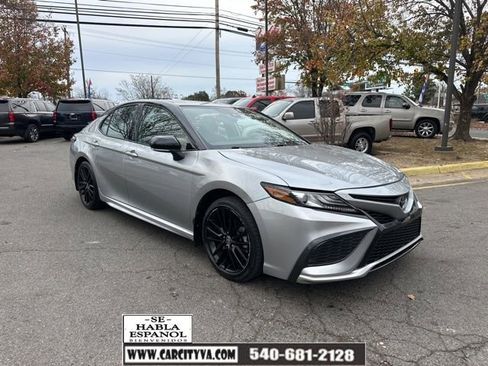 Used 2021 Toyota Camry XSE FWD image 1