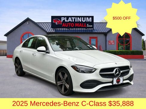 Used 2025 Mercedes-Benz C 300 Sedan image 1