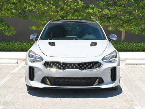 Used 2022 Kia Stinger GT1 w/ Red Interior Color Package RWD image 2