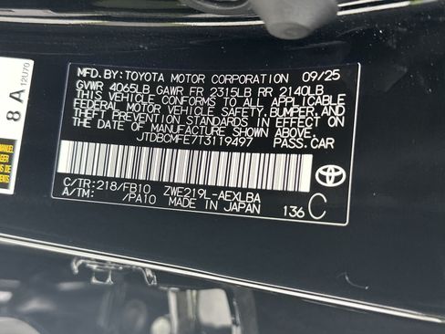 Certified 2026 Toyota Corolla LE FWD image 35