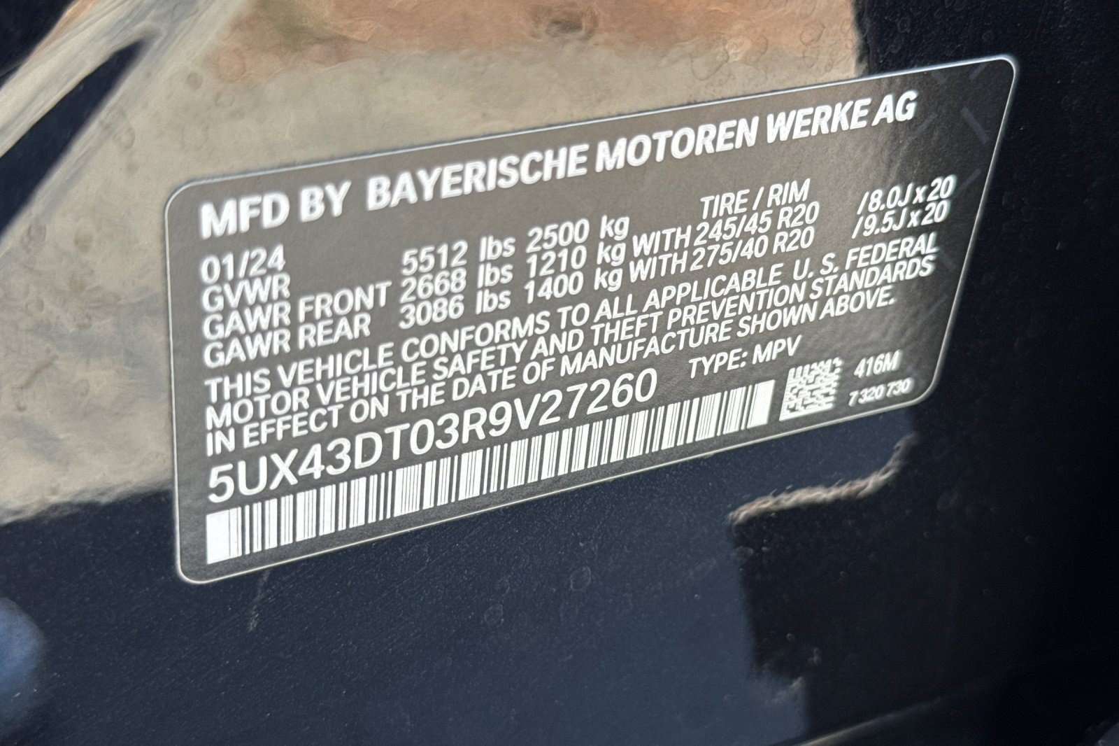 Certified 2024 BMW X4 M40i w/ Premium Package AWD/4WD image 42