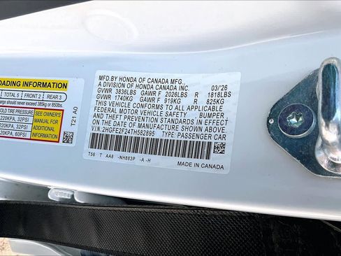 New 2026 Honda Civic LX image 19