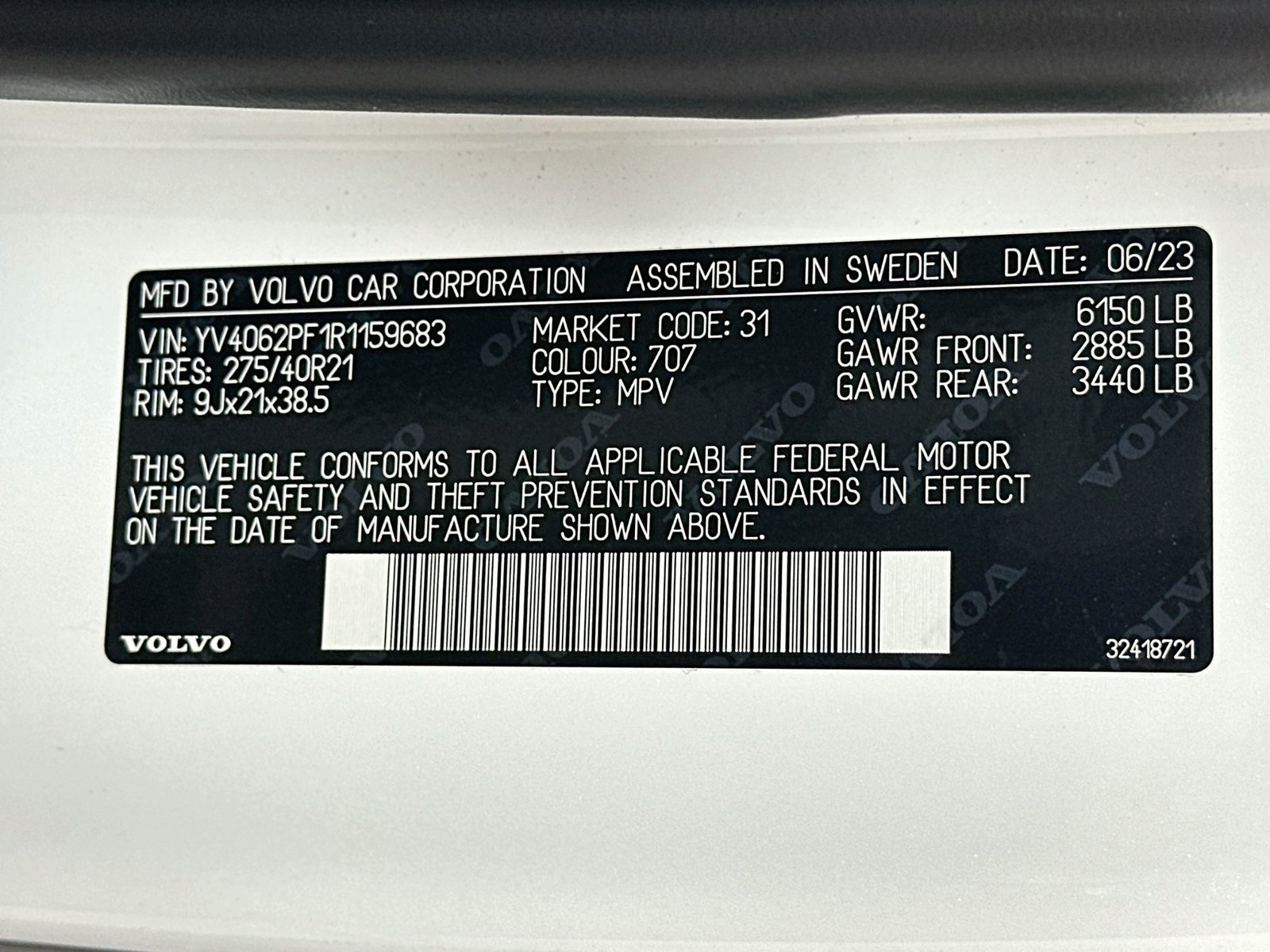 Certified 2024 Volvo XC90 B6 Ultimate w/ Protection Package Premier AWD/4WD image 48