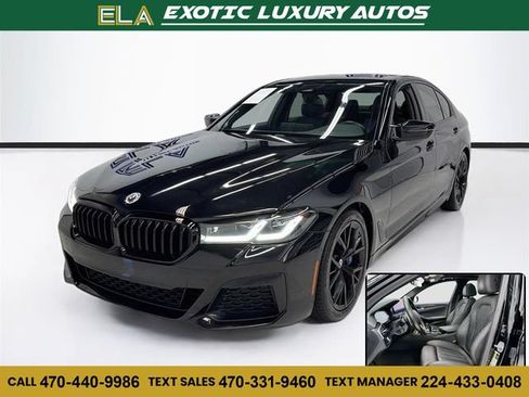 Used 2021 BMW 530i xDrive w/ M Sport Package AWD/4WD image 1