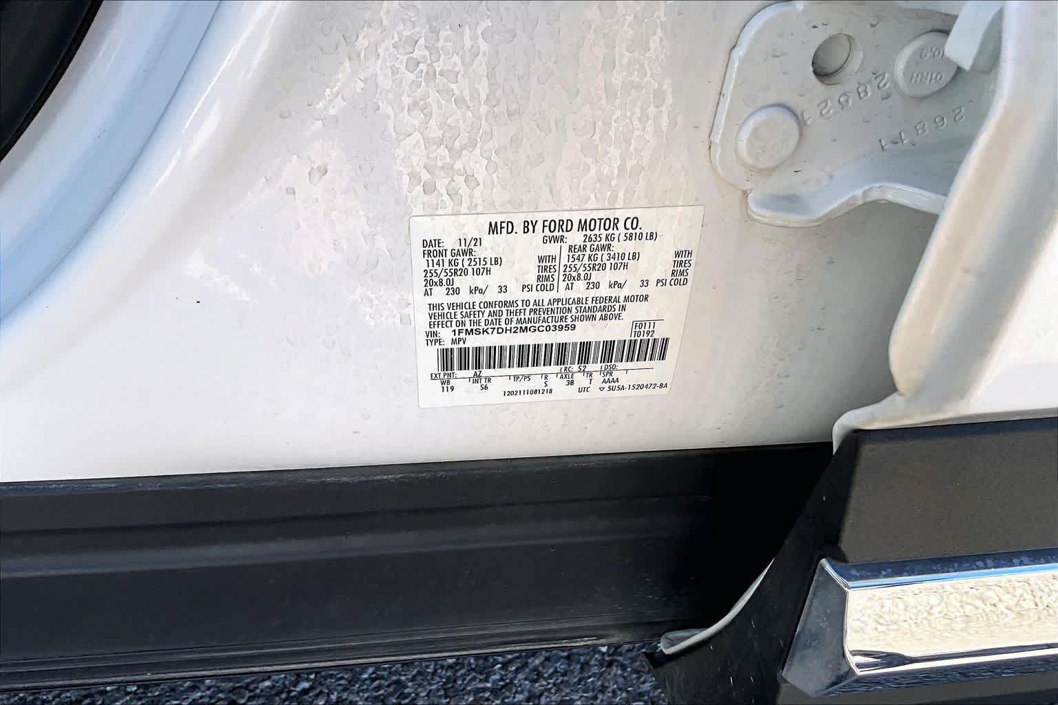 Used 2021 Ford Explorer XLT w/ Equipment Group 202A RWD image 34