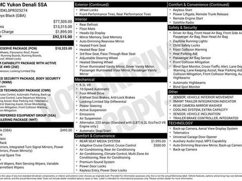 Used 2023 GMC Yukon Denali w/ Denali Reserve Package image 33