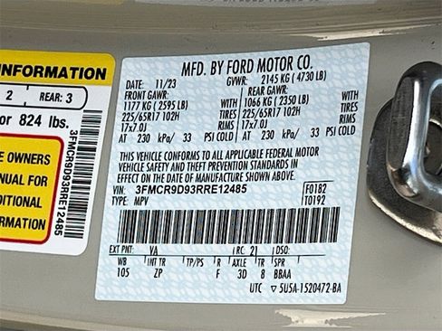 Used 2024 Ford Bronco Sport Badlands w/ Premium Package image 33