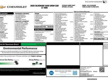 New 2026 Chevrolet Silverado 2500 LT w/ Trail Boss Package