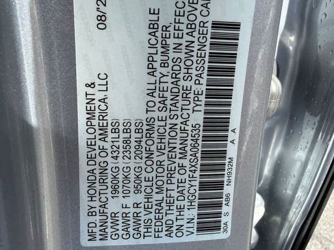 Used 2025 Honda Accord SE image 20