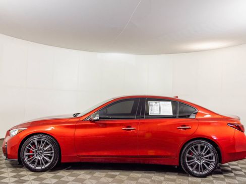 Used 2021 INFINITI Q50 Red Sport 400 w/ Proactive Package AWD/4WD image 24
