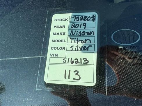 Used 2019 Nissan Titan SV w/ SV Convenience Package image 37