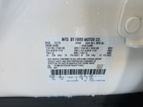 New 2026 Ford Explorer Active w/ Active Comfort Package RWD image 31