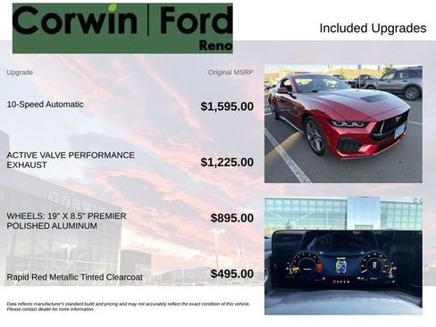 Certified 2024 Ford Mustang GT Premium RWD image 3