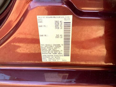 Used 2023 Nissan Altima 2.5 SV FWD image 36