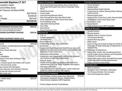 Used 2014 Chevrolet Equinox LT w/ Power Convenience Package AWD/4WD image 5