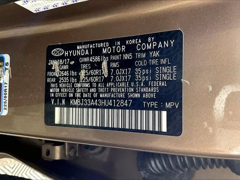 Used 2017 Hyundai Tucson SE Plus FWD image 43