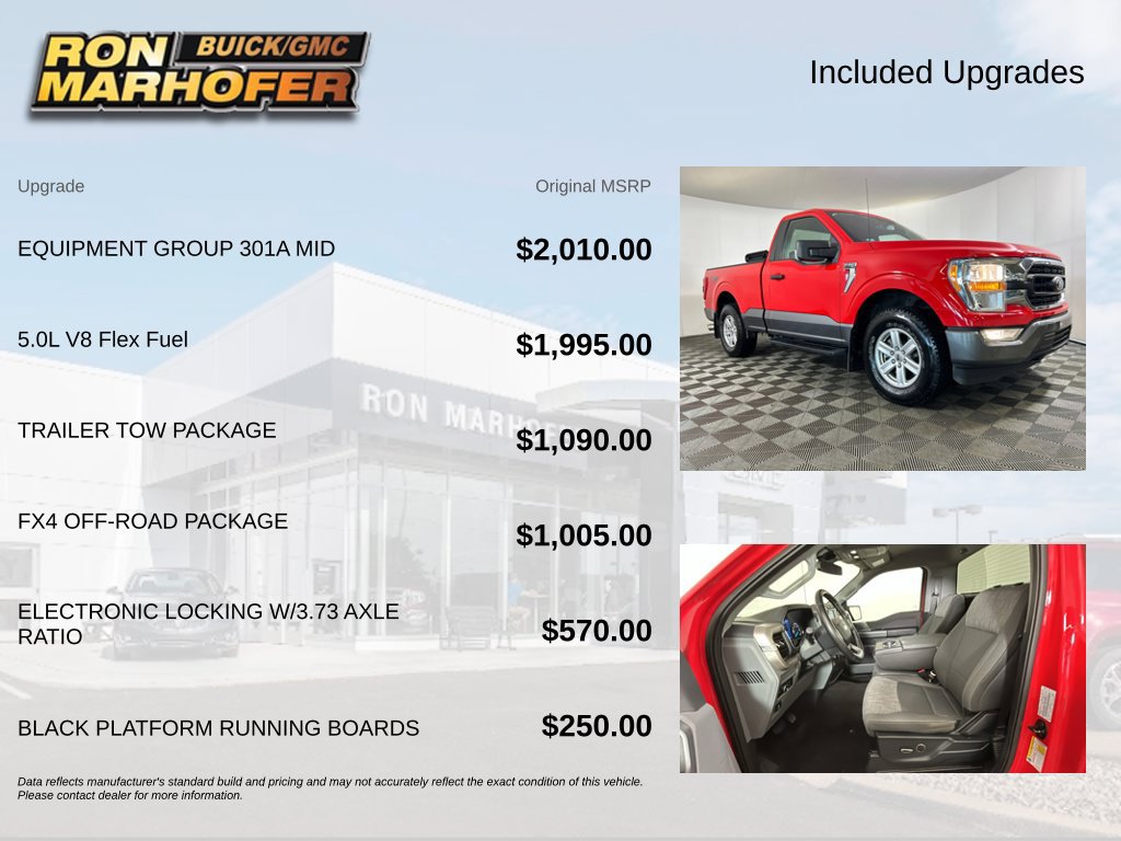 Used 2021 Ford F150 XLT w/ Equipment Group 301A Mid AWD/4WD image 6