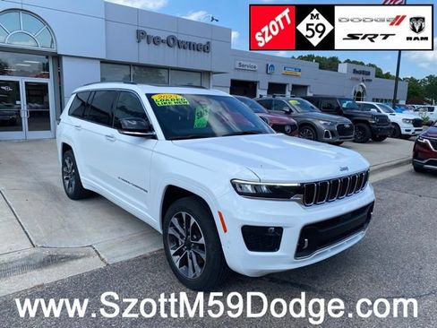 Used 2023 Jeep Grand Cherokee L Overland w/ Luxury Tech Group IV AWD/4WD image 1