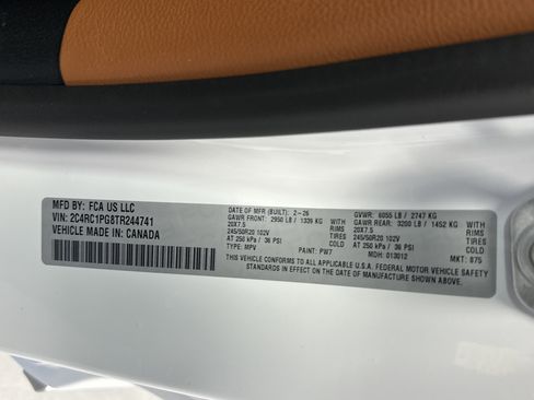 New 2026 Chrysler Pacifica Pinnacle FWD image 28