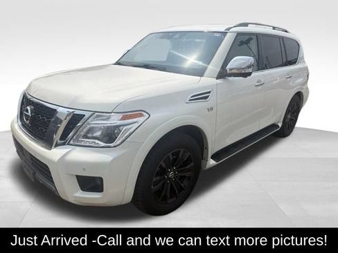 Used 2020 Nissan Armada Platinum w/ Captain's Chairs Package AWD/4WD image 1