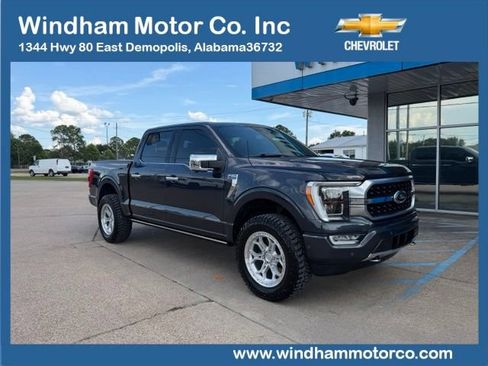 Used 2021 Ford F150 Platinum w/ Equipment Group 701A High AWD/4WD image 1