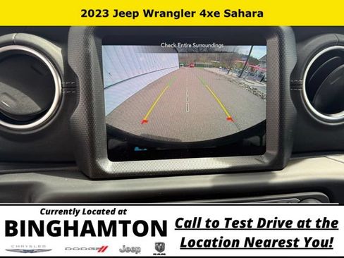 Used 2023 Jeep Wrangler Unlimited Sahara w/ Cold Weather Group AWD/4WD image 17