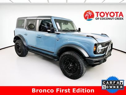 Used 2021 Ford Bronco First Edition