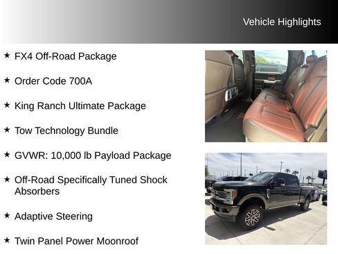 Used 2019 Ford F250 King Ranch w/ King Ranch Ultimate Package AWD/4WD image 10