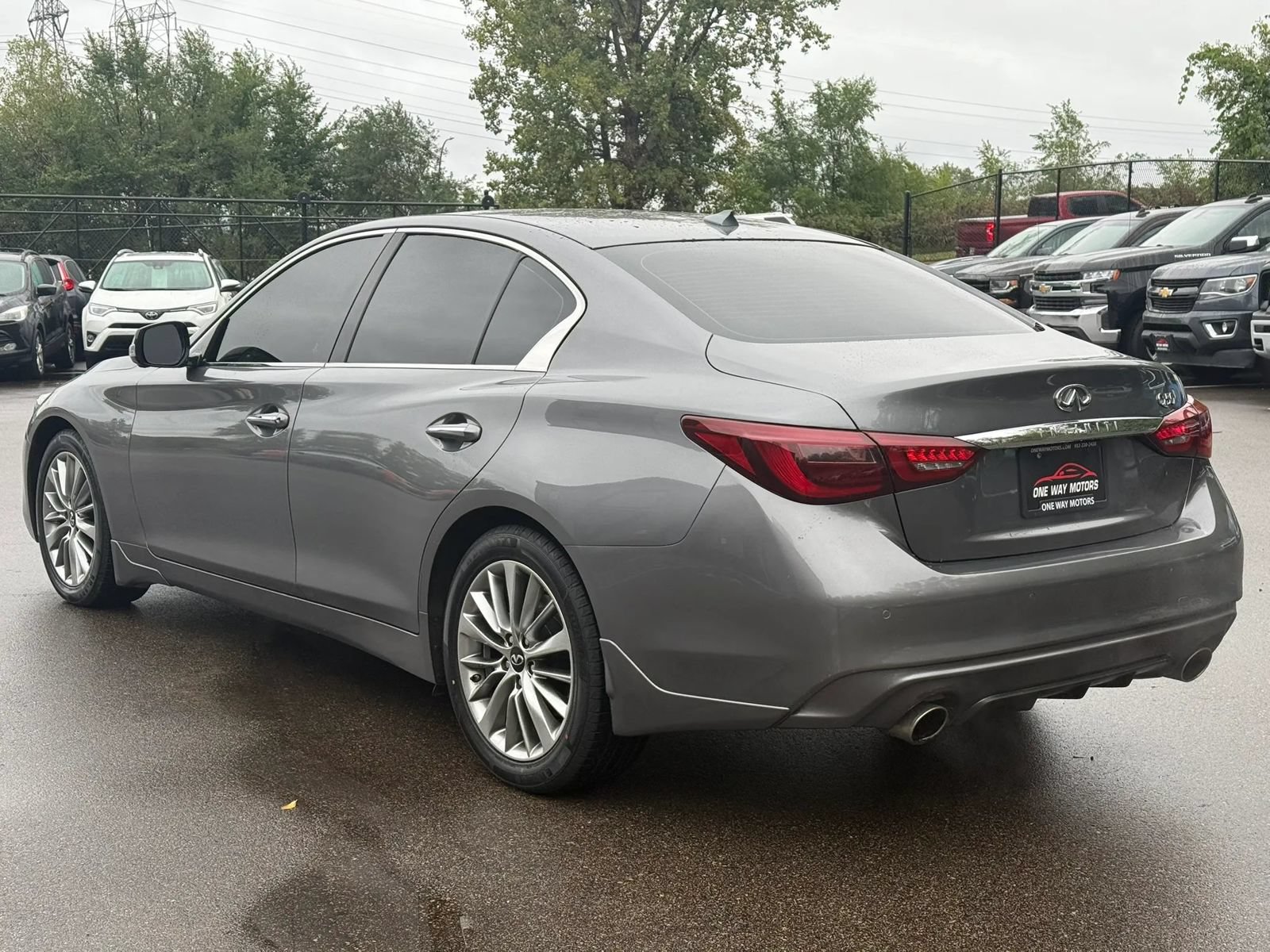 Used 2023 INFINITI Q50 Luxe w/ Cargo Package AWD/4WD image 3